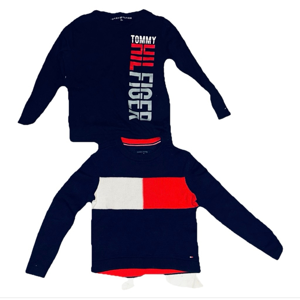Tommy Hilfiger Boys Lot Sweater And T-shirt Size 6